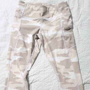 Athleta white Camo Leggings